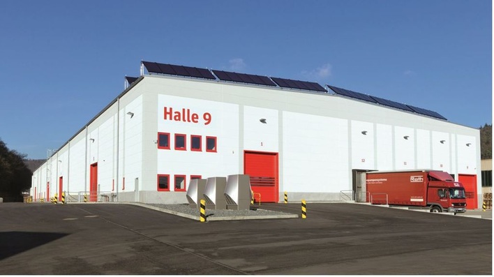 Das neue Roth Logistikzentrum.