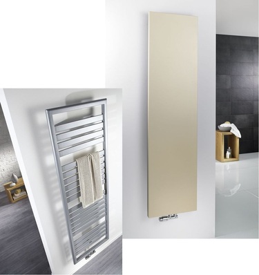 HSK: Designheizkörper Image und Planheizkörper Atelier Line.
