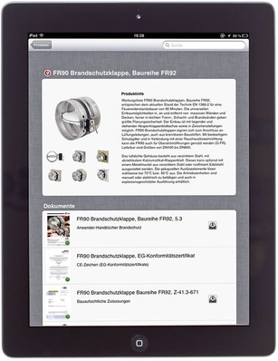 Wildeboer: Tablet-PC-App zum einfachen Download automatisch aktualisierter Unterlagen.