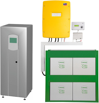 Wagner: Storeit Hybrid (links) und Storeit SI.