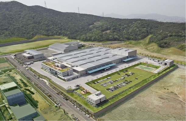 Der neue Produktionsstandort der Wilo Gruppe in Busan, Südkorea.