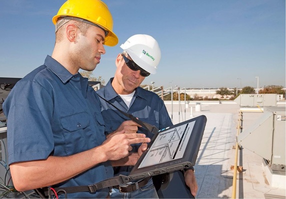 Abb. 1 Pläne in der Cloud: der aktuelle Cloud- und Mobility-Trend verleiht auch Projekträumen Flügel (Motioncomputing).