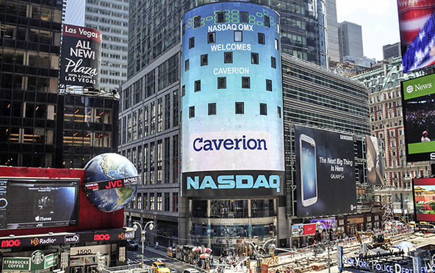 Die Wallstreet begrüßt das neue Unternehmen Caverion.