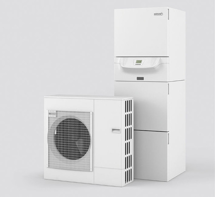 Brötje: Split-Luft/WasserWärmepumpe SensoTherm BLW Split.
