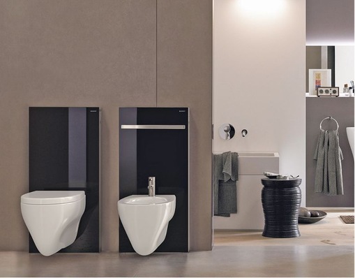 Geberit: Monolith Sanitär­module für WC und Bidet.