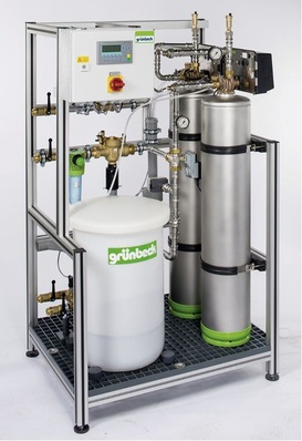 Grünbeck: Teilstromfilter für Heiz- und Kühlkreisläufe.