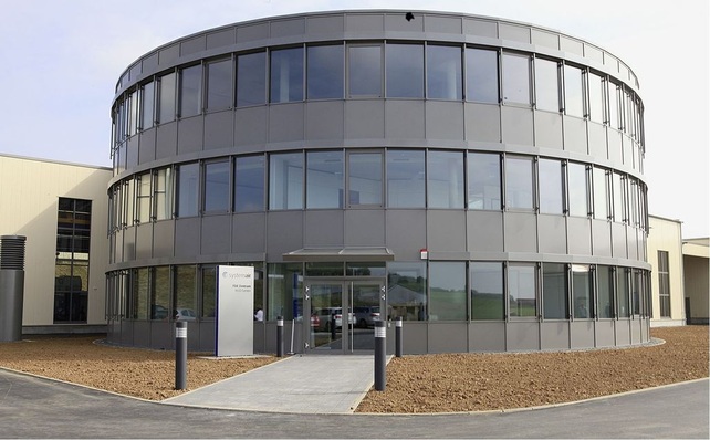 Abb. 1 Das neue F+E-Zentrum von Systemair in Boxberg-Windischbuch.