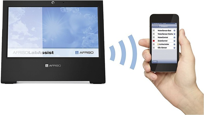 Afriso-Euro-Index: AfrisoLab vernetzt die Gebäudetechnik.