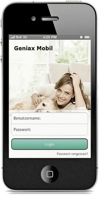 Wilo: App „Geniax Mobil“.