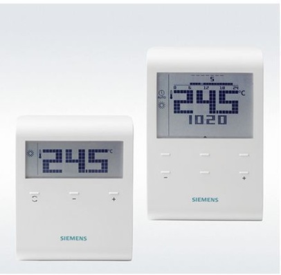 Siemens: Raumthermostate RDD und RDE.
