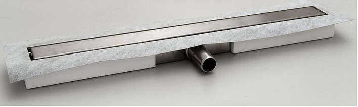 Sanit: Rahmenlose Duschrinne ES50.