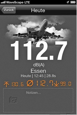 WaveScape Technologies: App „Noise Immission Analyzer“.