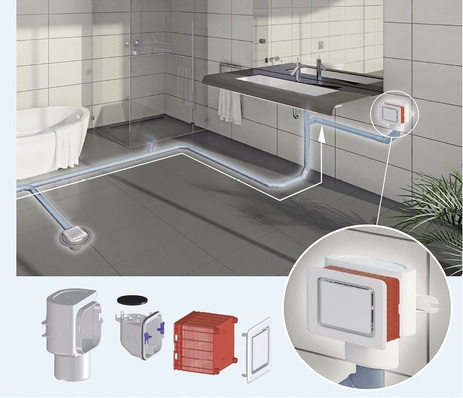 Dallmer: Unterputz-Rohrbelüfter DallVent WE.