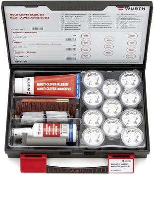 Würth: Multi-Clever-Klebe-Set.