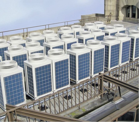 Big Foot Systems: VRF-Klimaanlage auf einem Light-Duty(LD)-Stahlrahmenträger.