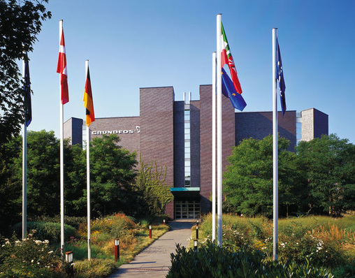 Zentrale der Grundfos GmbH in Erkrath.