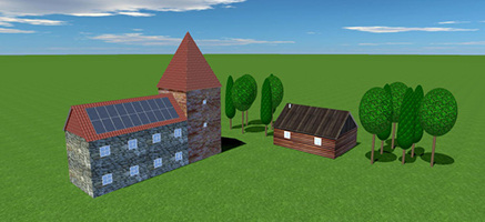 



Valentin: In PV*SOL premium sind Gebäude und Verschattungsobjekte frei konfigurierbar. 
