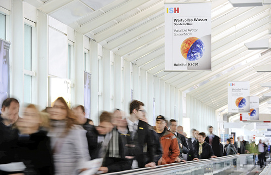 



Die ISH bleibt mindestens bis 2029 in der Messe Frankfurt. 
