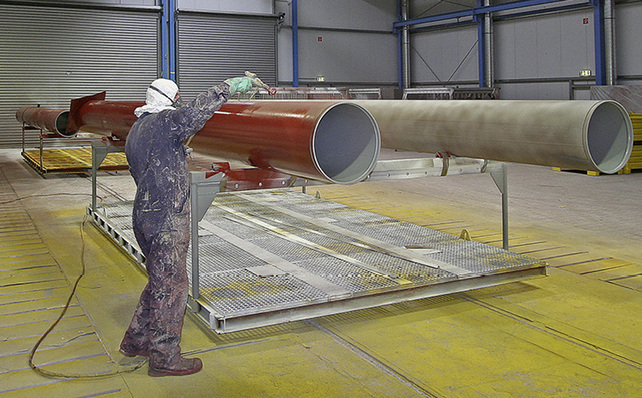 



1
 Bei Lackierprozessen ist eine gleichmäßige, laminare und induktionsarme Luftumspülung des Bauteils zur Abführung von Schleifpartikeln, Lösungsmitteldämpfen sowie des Oversprays in Bodenrichtung notwendig. 
