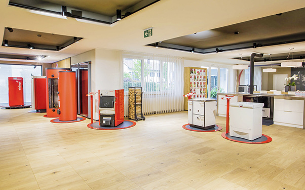 



Windhager: Heiztechnikschauraum in der modernisierten Windhager-Firmenzentrale in Seekirchen. 
