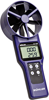 



Wöhler: Flügelradanemometer Wöhler FA 430. 

