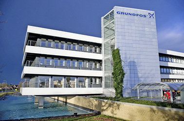 



Konzernzentrale von Grundfos in Bjerringbro.
