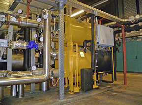 



Absorptionskälteanlage beim Vivantes Klinikum Spandau. 
