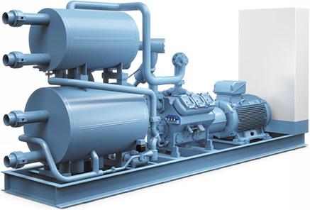 



GEA Refrigeration Technologies: Ammoniak-Kaltwassererzeuger GEA Grasso BluGenium. 
