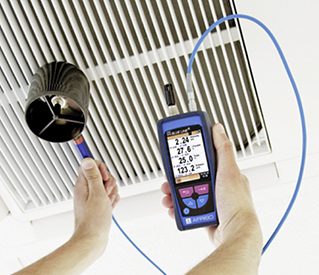 



Afriso-Euro-Index: Luftgeschwindigkeits- und Luftmengenmessgerät BlueAir-ST. 
