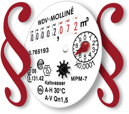 



1
 Seit dem 1. Januar 2015 müssen vermietende Gebäudeeigentümer jeden neuen Verbrauchszähler der zuständigen Landeseichbehörde melden. Schon einen Tag nach Überschreitung der Eichfrist darf der Zählerstand nicht mehr zur Abrechnung genutzt werden. 
