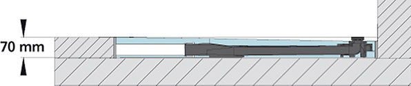 



Kermi: Komplettboard Line E70. 
