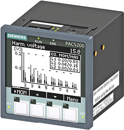 



Siemens: Stromqualitäts-Messgerät. 
