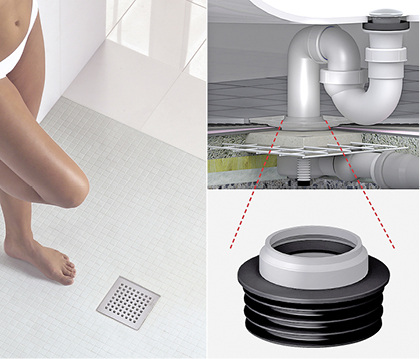 



Dallmer-Wannenanschluss. 
