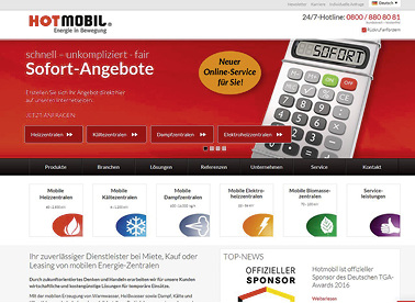 



Hotmobil: Persönliches Sofort-Angebot online selbst erstellen. 
