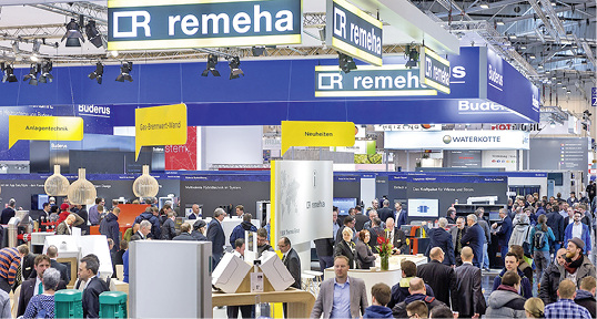 



Gute Stimmung auf der SHK Essen 2016. 

