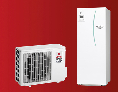 



Mitsubishi Electric: Ecodan Luft/Wasser-Wärmepumpe. 
