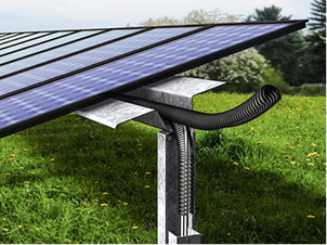 
Fränkische: Zweiteiliges Kabelschutzrohr PV-Coor.



