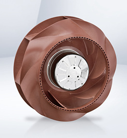 



ebm-papst: Eine Membran im Gehäuse schützt elektronische Bauteile des Radialventilators vor Feuchtigkeit. 
