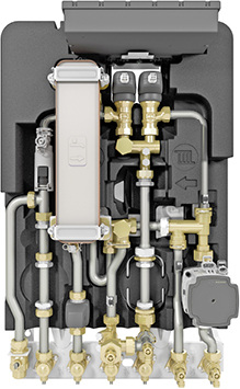 



Junkers: Wohnungsstation Flow 8000. 
