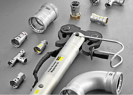 



Viega: Megapress XL. 
