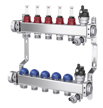 
Purmo: Premium-Verteiler.



