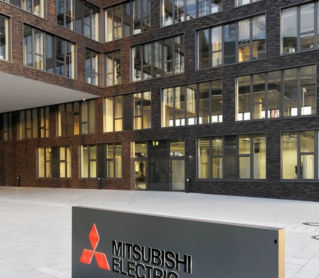 Mitsubishi-Electric-Firmengebäude in Ratingen.