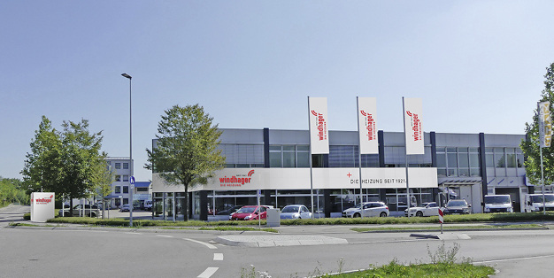 



Der neue Windhager-Standort in Gersthofen. 
