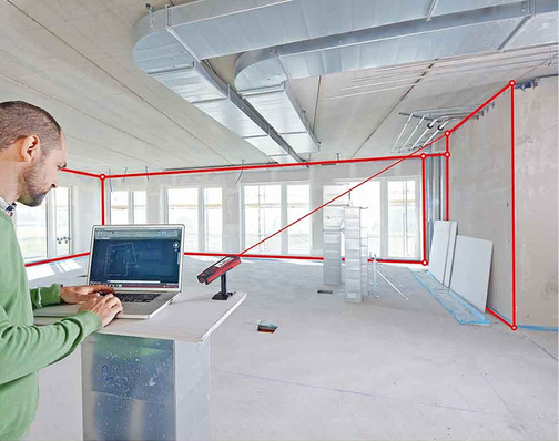 



1
 Polygonale Räume oder gebäudetechnische Anlagen lassen sich mit 3D-Aufmaßsystemen präzise und wirtschaftlich erfassen. 
