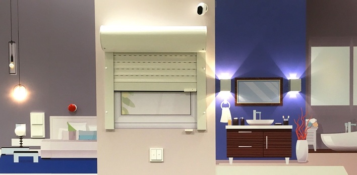 Räume des Haunted House.