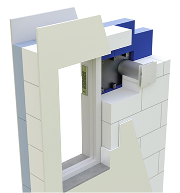 



Vallox: B44 mit Fensterlaibungselement.
