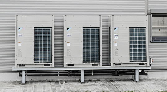 
VRV-IV-System zur Gewerbekühlung von Daikin. 



