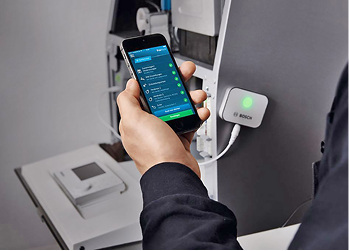 
Bosch Thermotechnik: Digitales Servicetool. 



