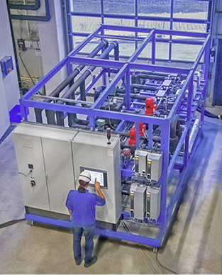 



TÜV SÜD: Prüfstand für CO
2
-Kälteanlagen. 
