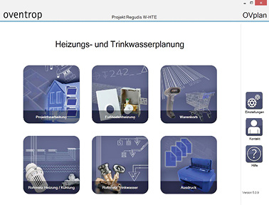 
Oventrop: OVplan-Bedienoberfläche. 



